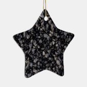 Asphalt-Kies Keramik Ornament (Rechts)