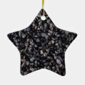 Asphalt-Kies Keramik Ornament (Hinten)