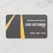 Asphalt Paarung Custom QR Visitenkarte (Vorderseite)