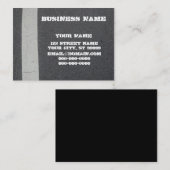 Asphalt Paarung Visitenkarte (Vorne/Hinten)