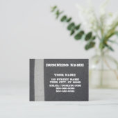 Asphalt Paarung Visitenkarte (Stehend Vorderseite)