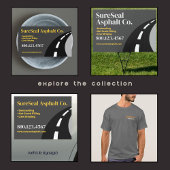 Asphalt-Pflaster / Fahrbahnsiegelung Visitenkarte