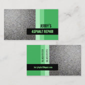 Asphalt-Reparatur-Visitenkarten Visitenkarte (Vorne/Hinten)