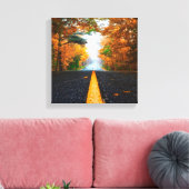 Asphalt Road Leinwanddruck (Insitu (Wohnzimmer))