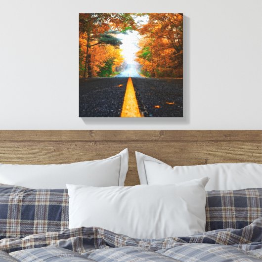 Asphalt Road Leinwanddruck (Insitu (Schlafzimmer))