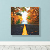 Asphalt Road Leinwanddruck (Insitu (Holzboden))