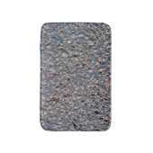 Asphalt- und Kies-Textur Badematte (Vorderseite Vertikal)