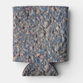 Asphalt- und Kies-Textur Dosenkühler (Vorderseite)