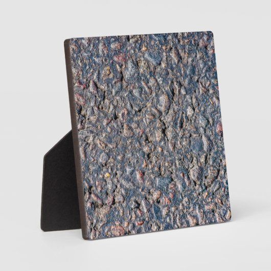 Asphalt- und Kies-Textur Fotoplatte (Vorderseite)