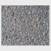 Asphalt- und Kies-Textur Geschenkpapier (Flach)