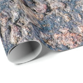 Asphalt- und Kies-Textur Geschenkpapier (Rolleneckpunkt)
