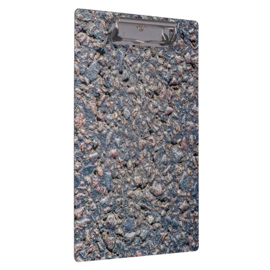 Asphalt- und Kies-Textur Klemmbrett (Rechts)