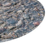 Asphalt- und Kies-Textur Schneidebrett (Ecke)