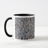 Asphalt- und Kies-Textur Tasse (Links)