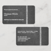 Asphalt Visitenkarte (Vorne/Hinten)