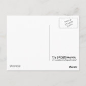 Asphalt Warrior Postkarte (Rückseite)