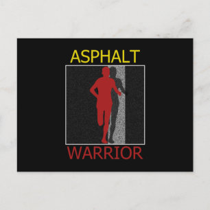 Asphalt Warrior Postkarte