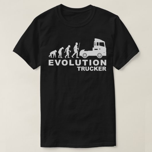 Asphalt Warrior Trucker Evolution T-Shirt (Design vorne)