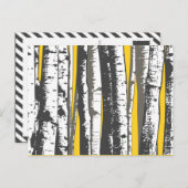 Asphaltbäume Postkarte (Vorne/Hinten)