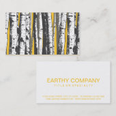 Asphaltbäume Visitenkarte (Vorne/Hinten)