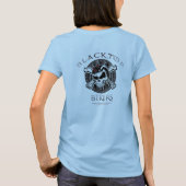Asphaltbelag-Radfahrer T-Shirt (Rückseite)