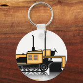 Asphaltfertiger Schlüsselanhänger (Vorderseite)