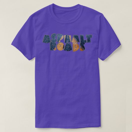 Asphaltstraßen T-Shirt (Design vorne)