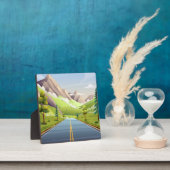 Asphaltstraßenlandschaft Fotoplatte (InSitu)