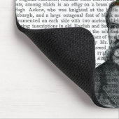 Aspidistra Head Pflanzen Head Mousepad (Ecke)