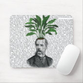 Aspidistra Head Pflanzen Head Mousepad (Mit Mouse)