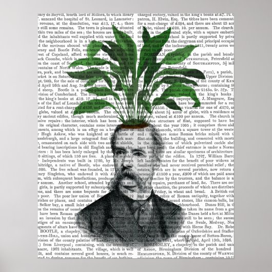 Aspidistra Head Pflanzen Head Poster (Vorne)