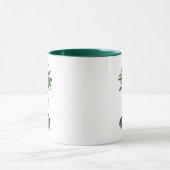 Aspidistra Head Pflanzen Head Tasse (Zentrum)
