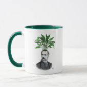 Aspidistra Head Pflanzen Head Tasse (Links)