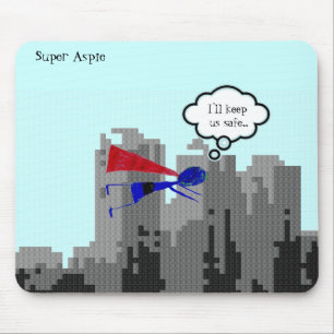 Aspie, zum des Tages zu retten ..... Mousepad