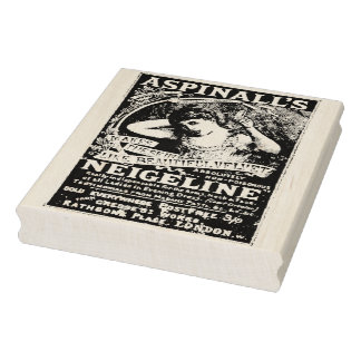 Aspinalls Lotion Vintage Werbeanzeige Gummistempel
