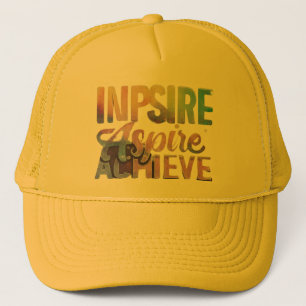 "Aspire Achieve Inspiriert" Truckerkappe