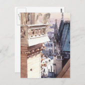 "Aspire" Architektur Kirche Wasserfarbe Postkarte (Vorne/Hinten)