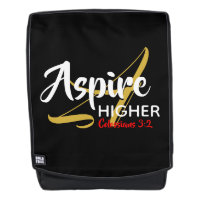 ASPIRE HIGHER Inspiration Christlich Schwarz