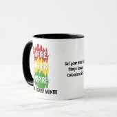 ASPIRE HIGHER INSPIRIER Black History Month Tasse (Vorderseite Links)