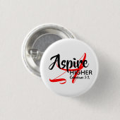 ASPIRE HIGHER Inspiriert Monogramm Christlich Button (Vorne & Hinten)