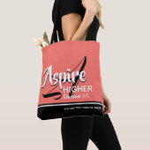 ASPIRE HÖHER Inspiration Christliche CORAL Tasche (Von Nahem)