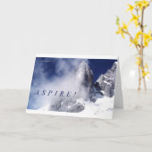 Aspire! Karte (Gelbe Blume)