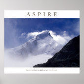 Aspire - Mt Aspiring Poster (Vorne)