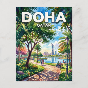 Aspire Park Katar Postkarte