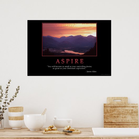Aspire Poster (Küche)
