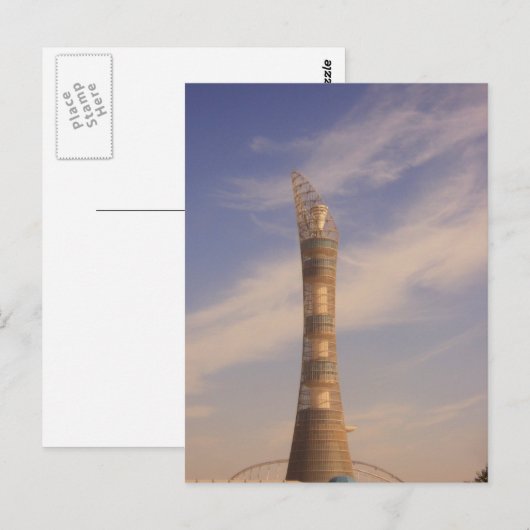 Aspire Tower Postkarte (Vorne/Hinten)