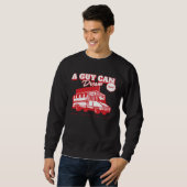 Aspiring Food Truck Chef Catering  A Guy Can Dream Sweatshirt (Vorne ganz)