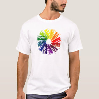 Asplenie-Farbrad T-Shirt