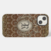 Aspley Monogram iPhone Hülle (Rückseite (Horizontal))