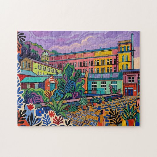 Asquith Bottom Mills Sowerby Bridge Puzzle (Horizontal)